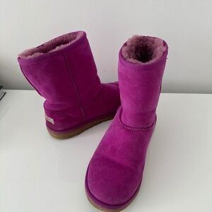 UGG Classic Short Boots Purple